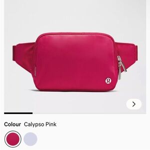 Lululemon Athletica Calypso Pink Belt Bag